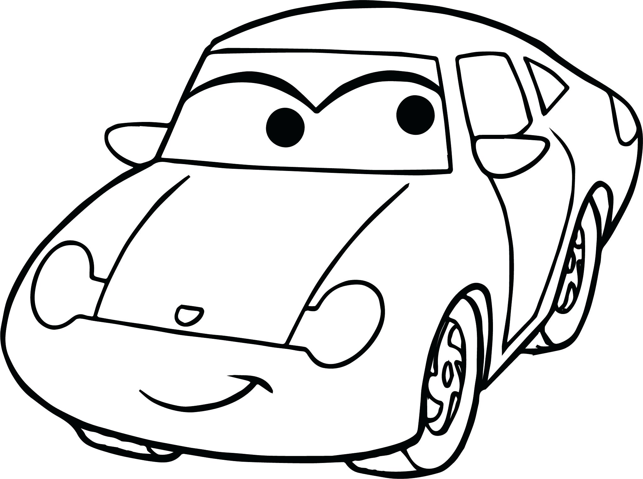 2044x1524 Coloring Simple Car Coloring Pages