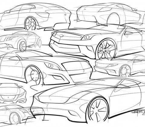 480x420 Some Of My Car Sketches From The Last Few Months Scottdesigner