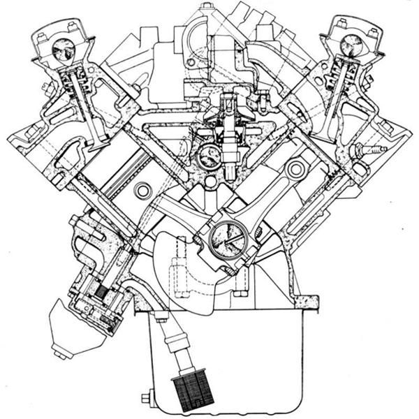 Car Engine Drawing at GetDrawings | Free download