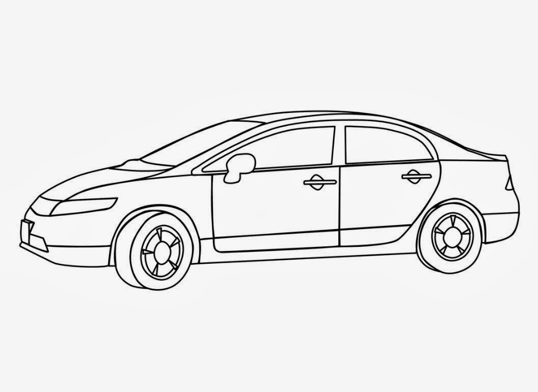 1056x770 Colour Drawing Free Hd Wallpapers Car For Kid Coloring Page Free
