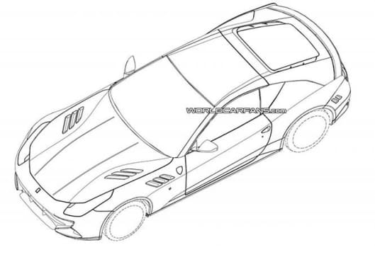 529x363 New Ferrari California Drawings Leaked