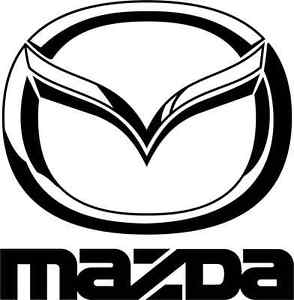 294x300 Mazda Logo Car Bumper Sticker 5 X 5 Ebay