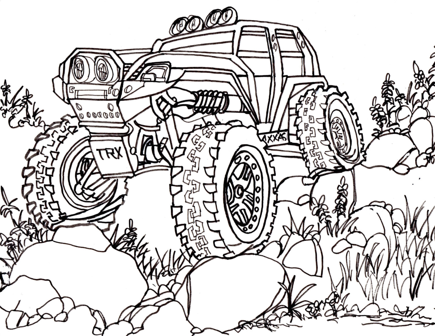 The best free Traxxas drawing images. Download from 18 free drawings of ...