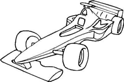400x265 Drawn Race Car F1 Car