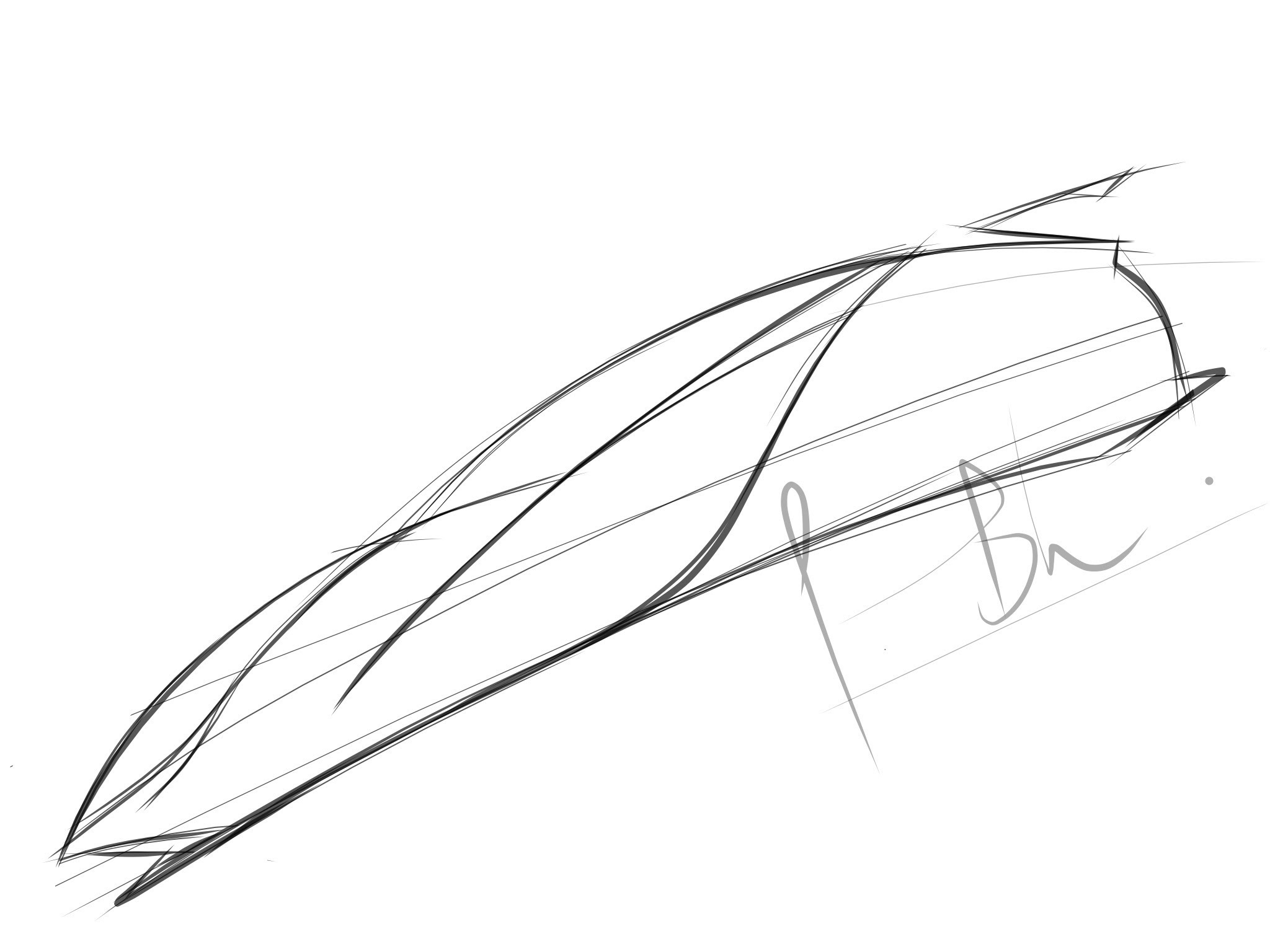 2048x1536 How To Draw A Mercedes Benz Concept Car.(Ipad) Part 1