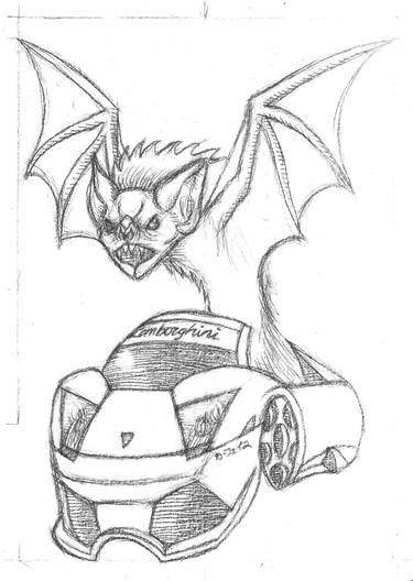 375x528 Buy Original Pencil Car Drawings Online Saatchi Art