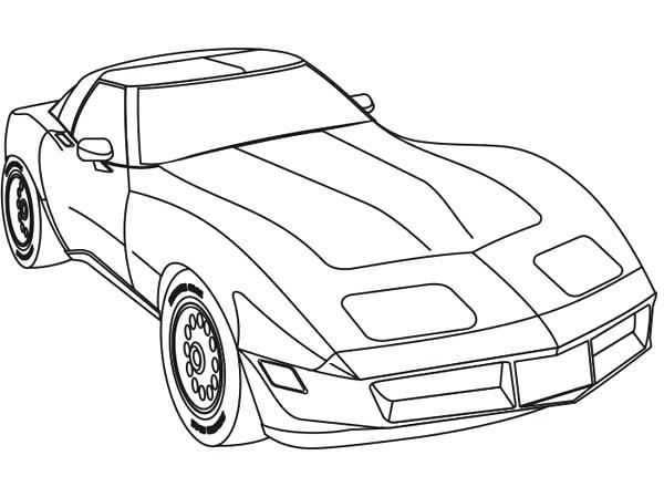600x449 Perspective Pictures Of Race Cars To Color Sport Car Coloring Page