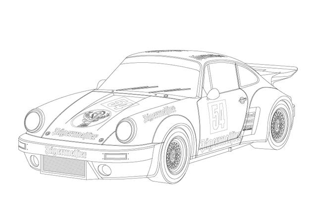 640x453 Coloring Book Of Race Cars For The Little Motorist
