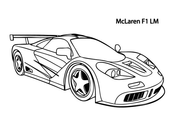 600x425 Coloring Pages Car Race Car Coloring Pages For Kids In Best