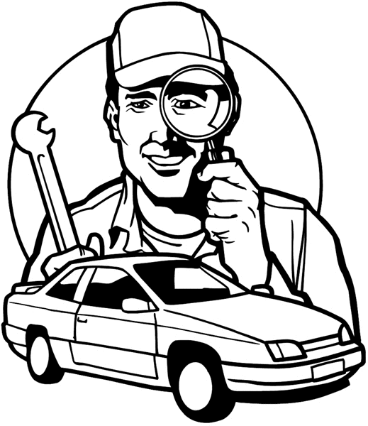 Car Repair Drawing at GetDrawings | Free download