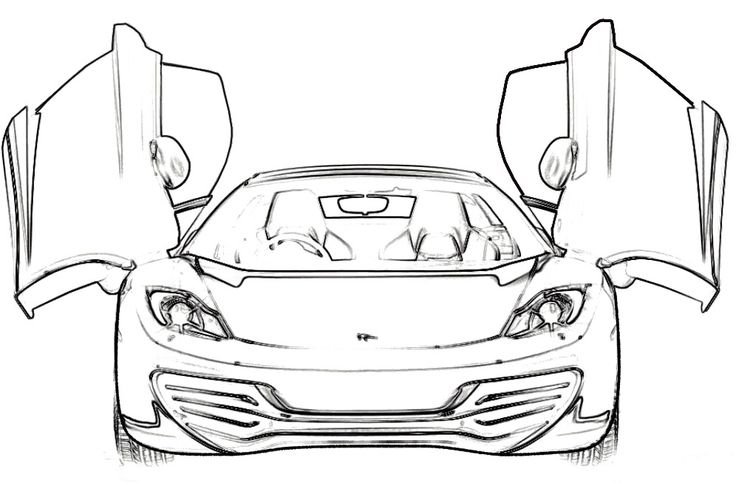 736x483 Drawn Ferarri Boy