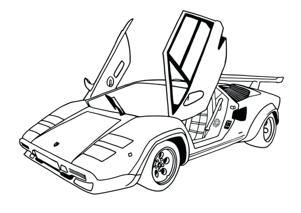 1048x741 Free Race Car Coloring Pages Awesome Race Car Side Wings Open