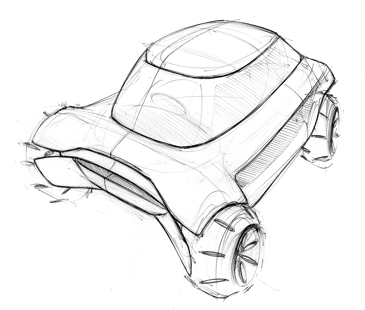 1500x1273 Kenneth Kan, Tiny Concept Car Vehicle Design