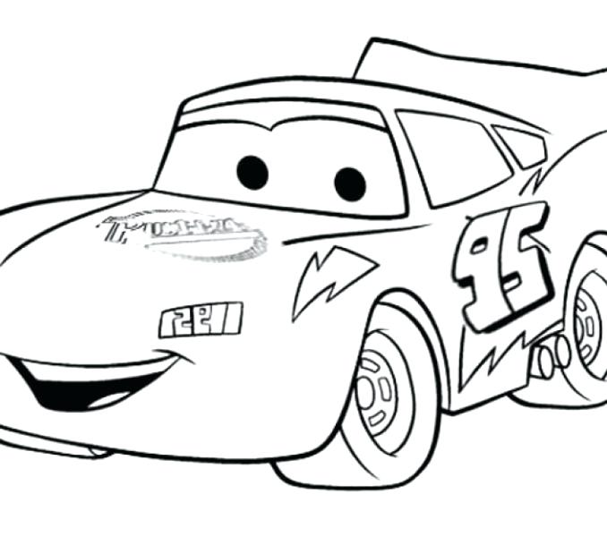 678x600 Lightning Mcqueen Pictures To Color Lightning Coloring Pages