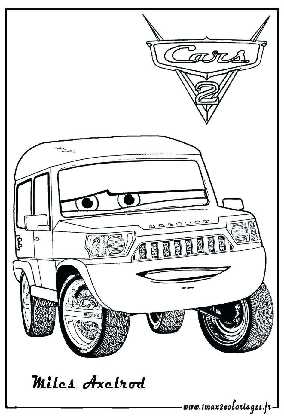 945x1384 Download Coloring Pages Lightning Page Car New Mcqueen Cars 2