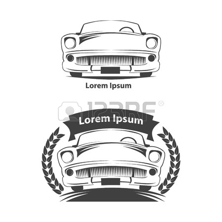 450x450 Car Icon, Cars And Simple Frames, Simple Vector Illustration