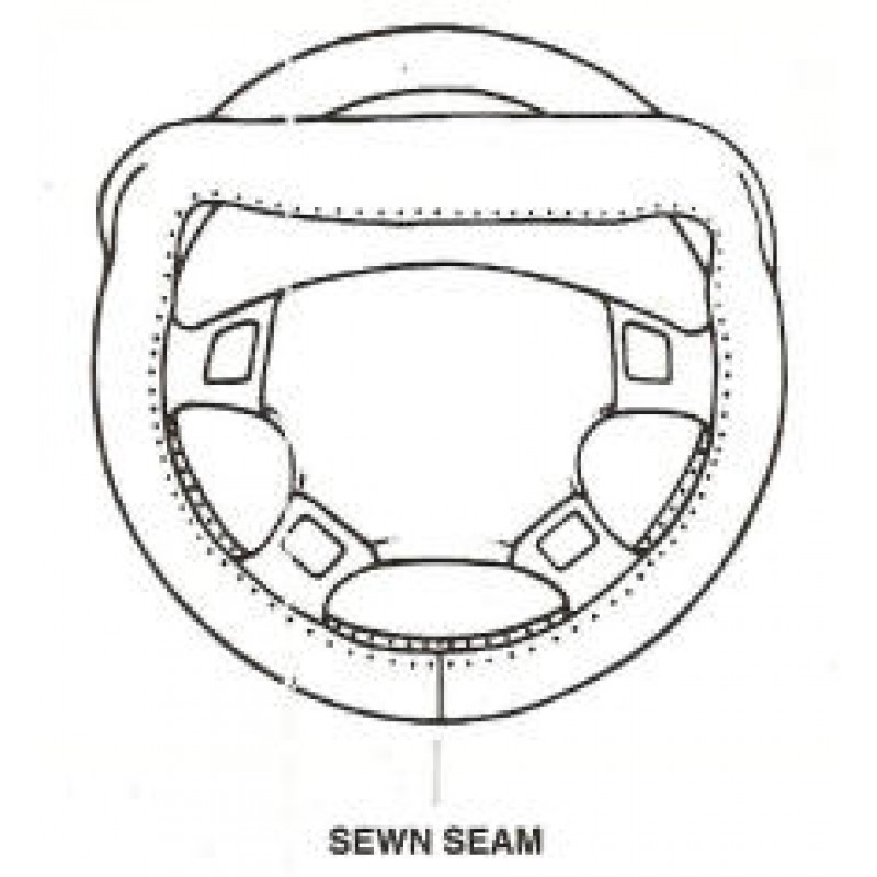 800x800 Wheelskins Genuine Leather Steering Wheel Cover