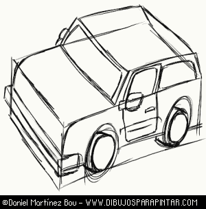 300x304 How To Draw A Car Step By Step