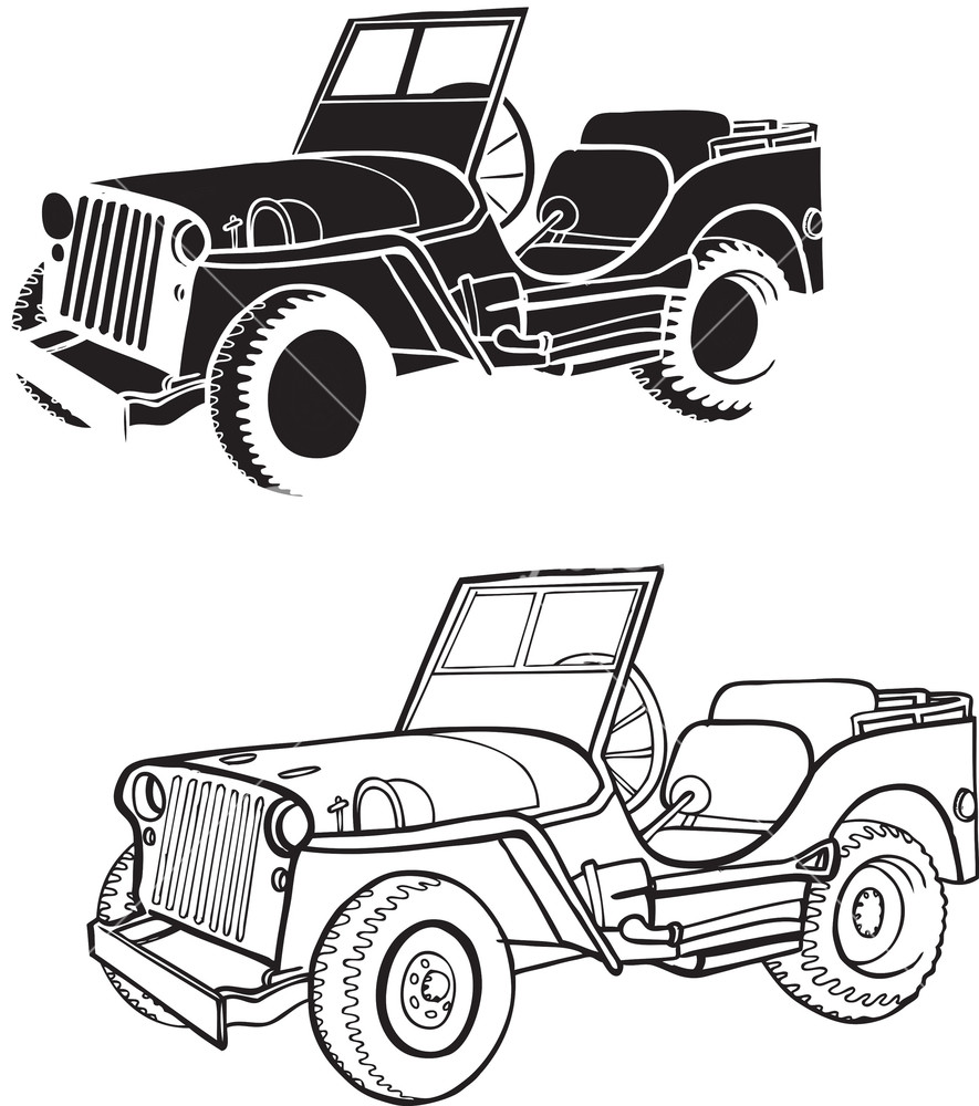 885x1000 Car Vector Element Royalty Free Stock Image