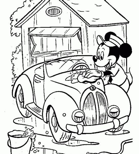541x600 Download Car Wash Coloring Pages