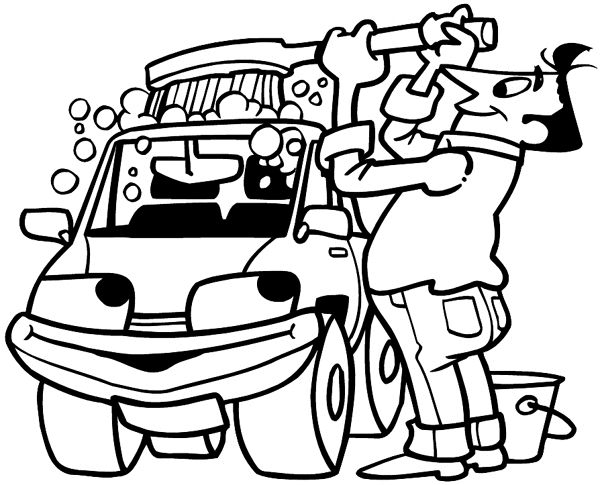 Car Wash Drawing at GetDrawings | Free download
