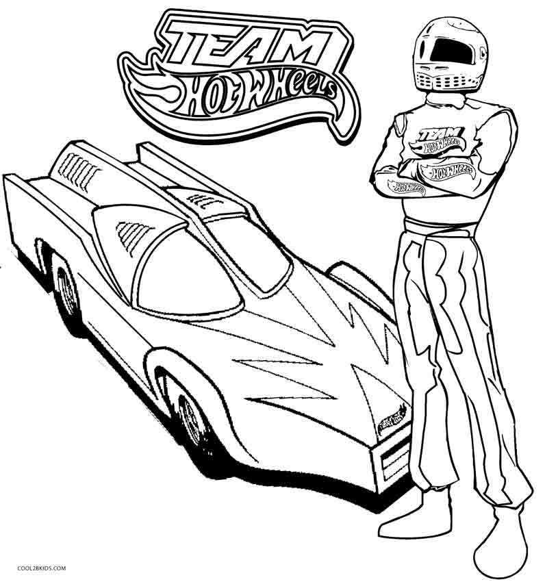 796x850 Printable Hot Wheels Coloring Pages For Kids Cool2bkids