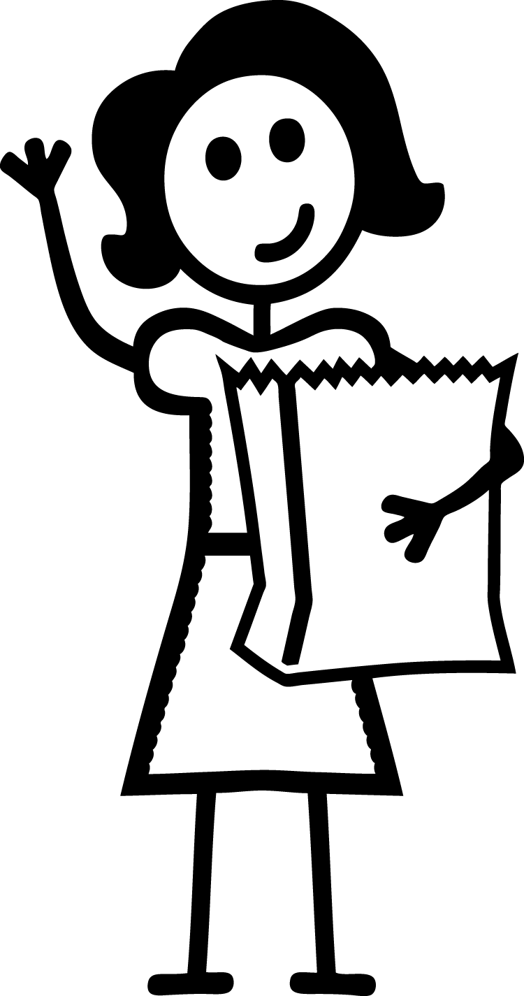 750x1425 Stick Wheel Chair Boy Man Sticker Decal Car Window Family [Md 367