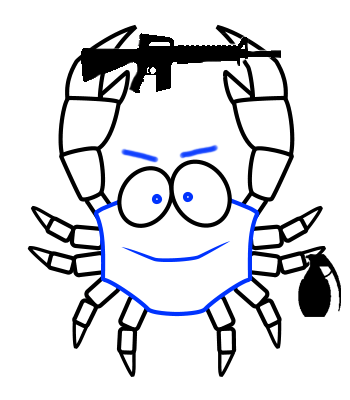 350x400 Six Until Me. Crabs Are Evil.