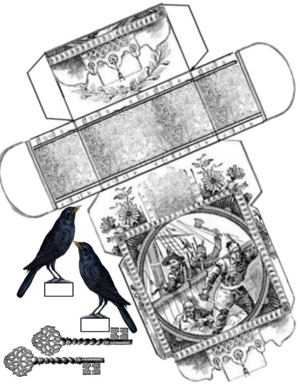 Cardboard Box Drawing