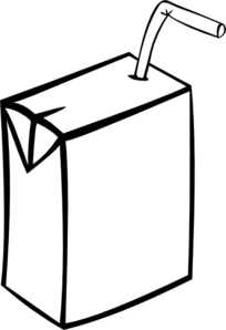 204x298 Juice Carton Clip Art