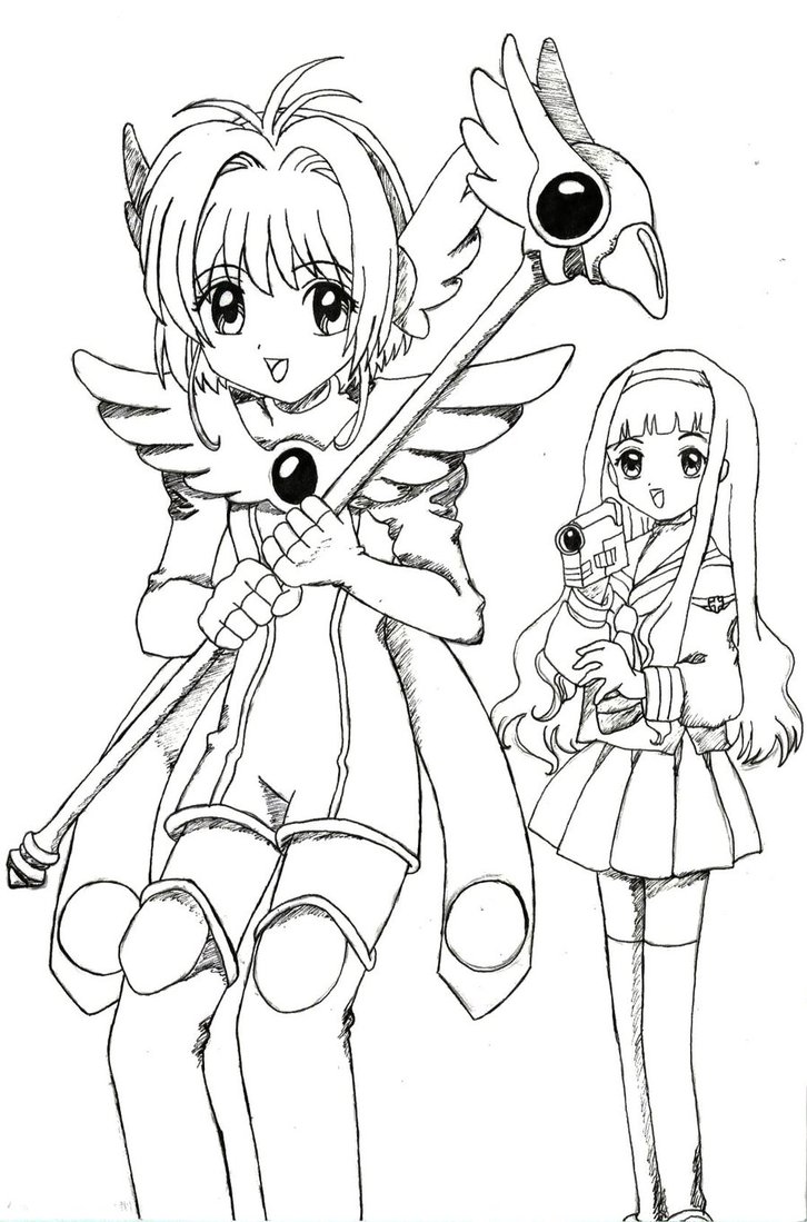 Cardcaptor Sakura Drawing at GetDrawings | Free download