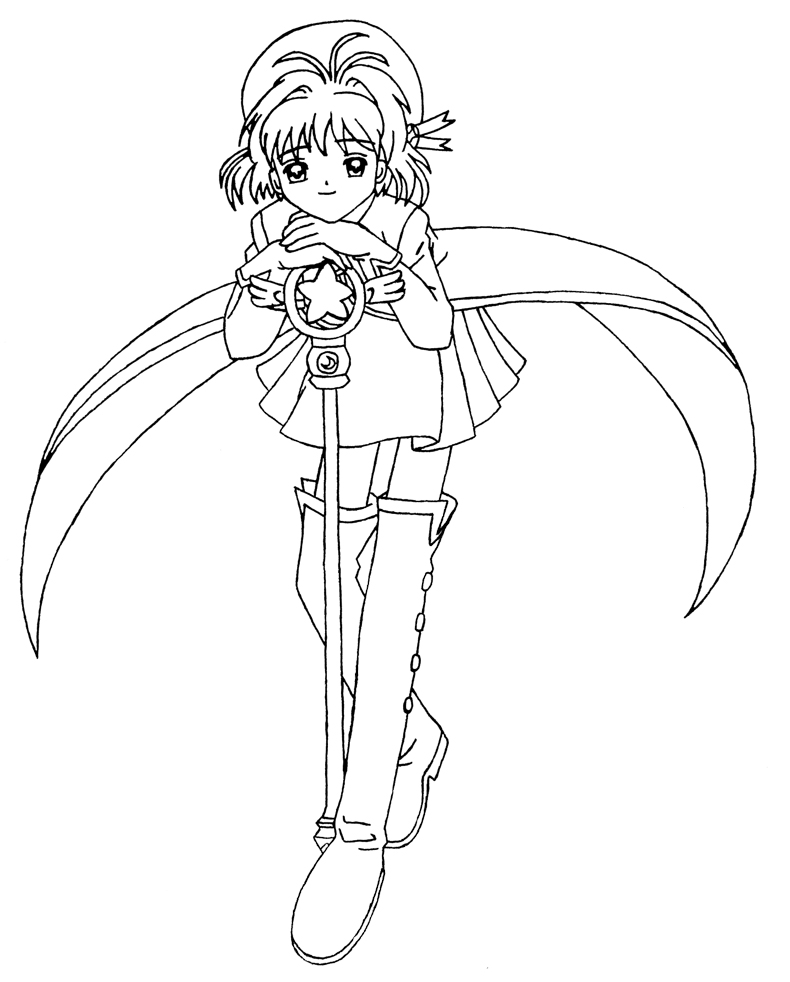 Cardcaptor Sakura Drawing at GetDrawings | Free download