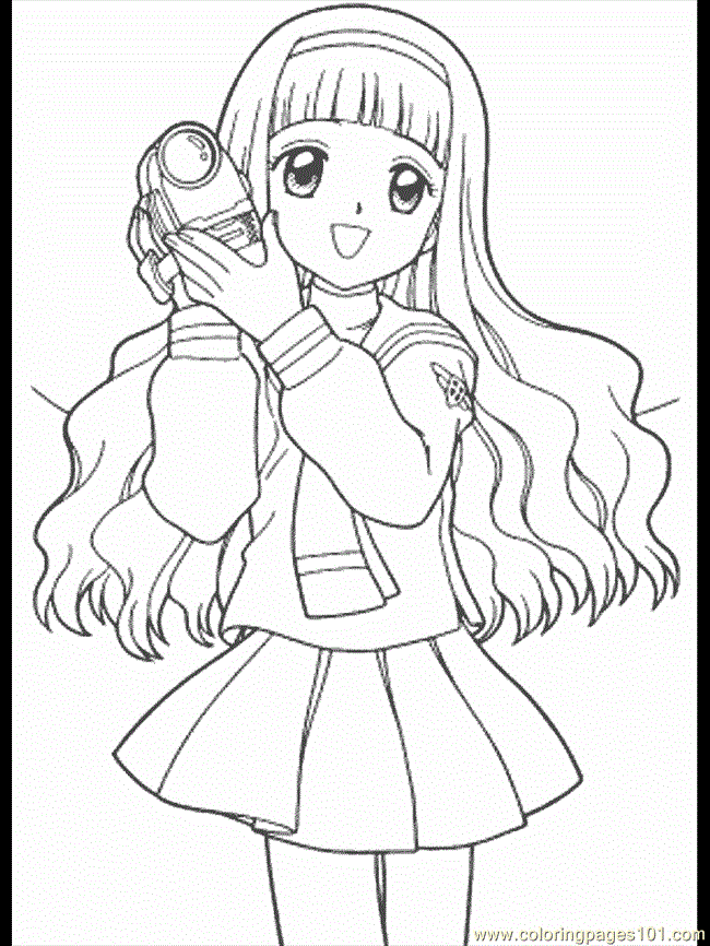 650x866 Card Captors Coloring Pages 47 Coloring Page