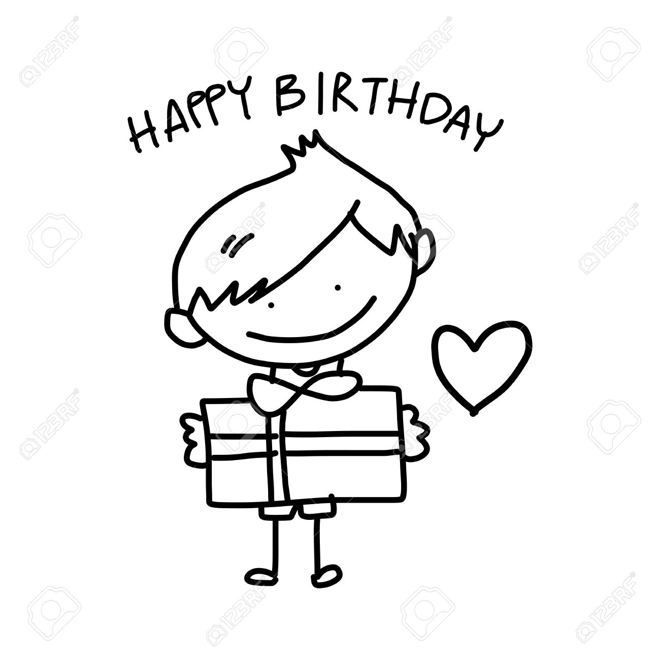 1300x1300 Birthday Cartoon Drawings How To Draw Happy Birthday Cards