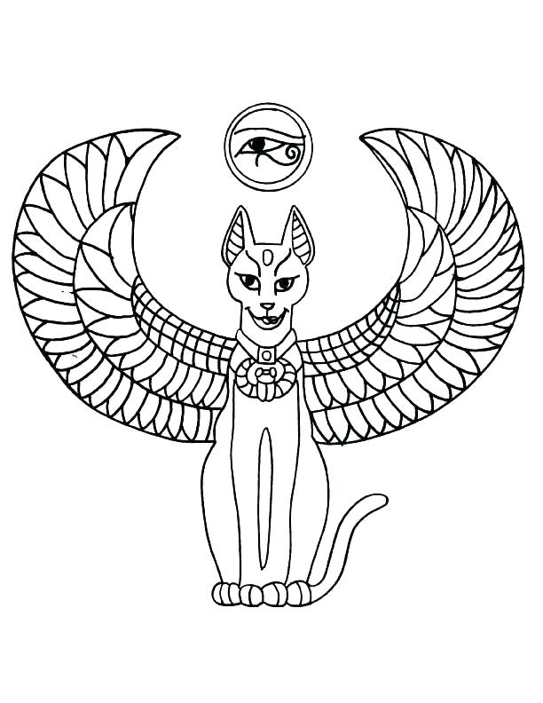 612x792 Yugioh Egyptian God Cards Coloring Pages Cat Cats Page Kids