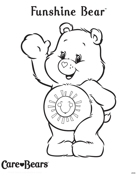 Care Bear Drawing at GetDrawings | Free download