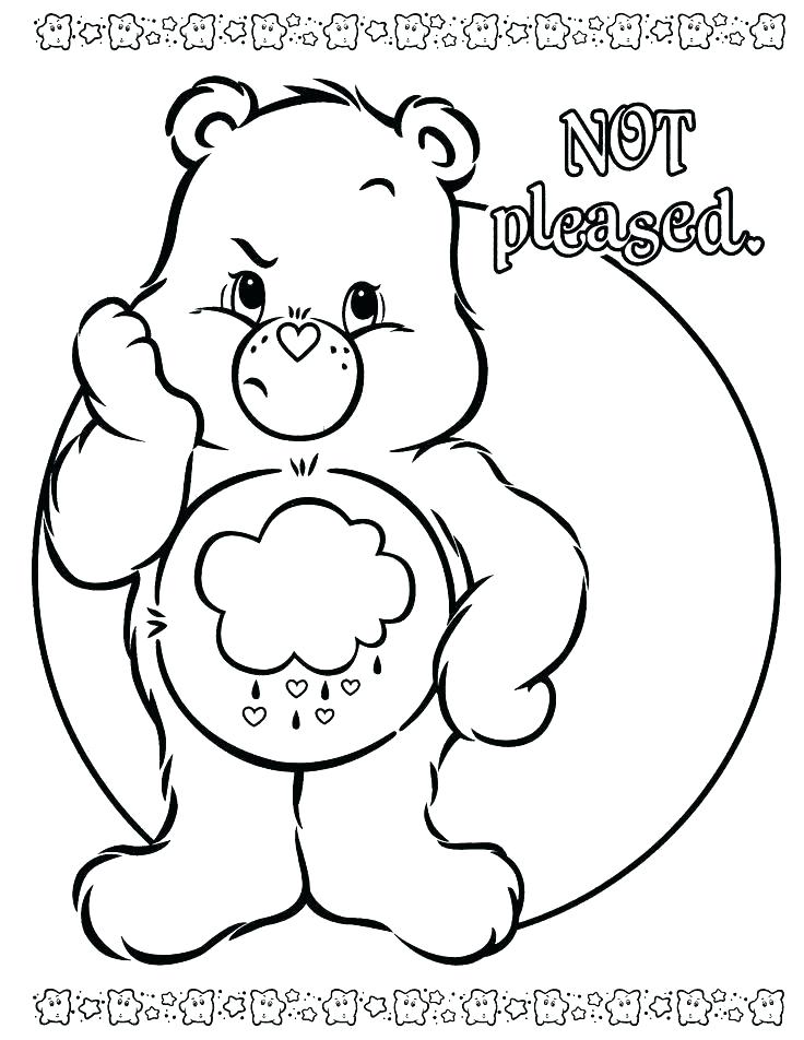 736x952 Care Bears Coloring Pages