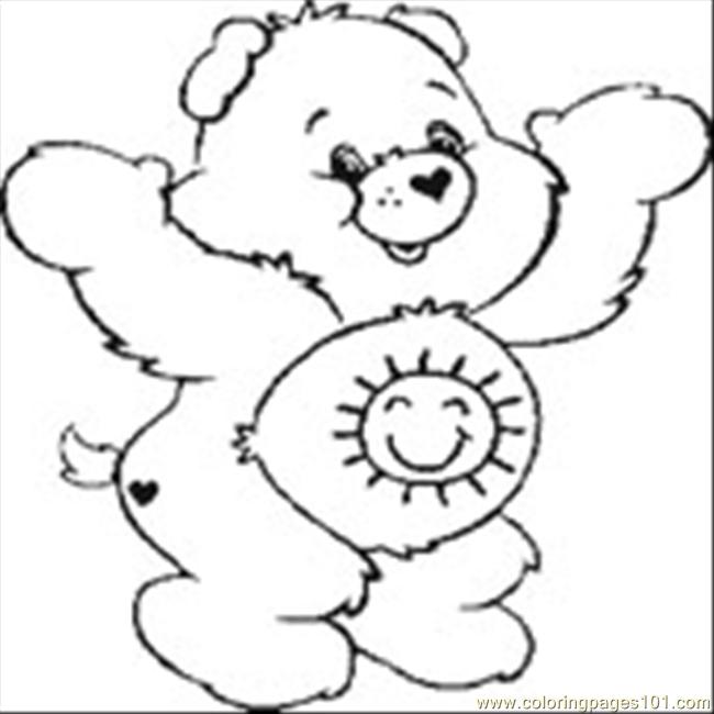 650x650 Care Bear 12 Coloring Page