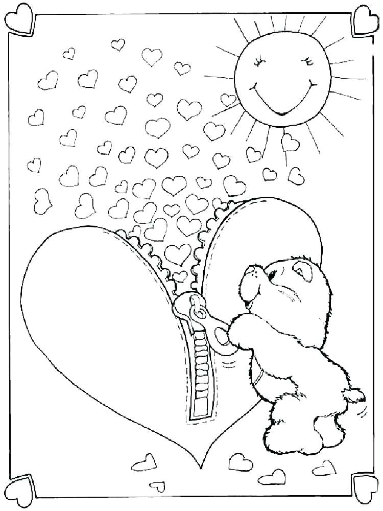 750x1000 Care Bears Coloring View Larger Care Bears Coloring Pages Pdf