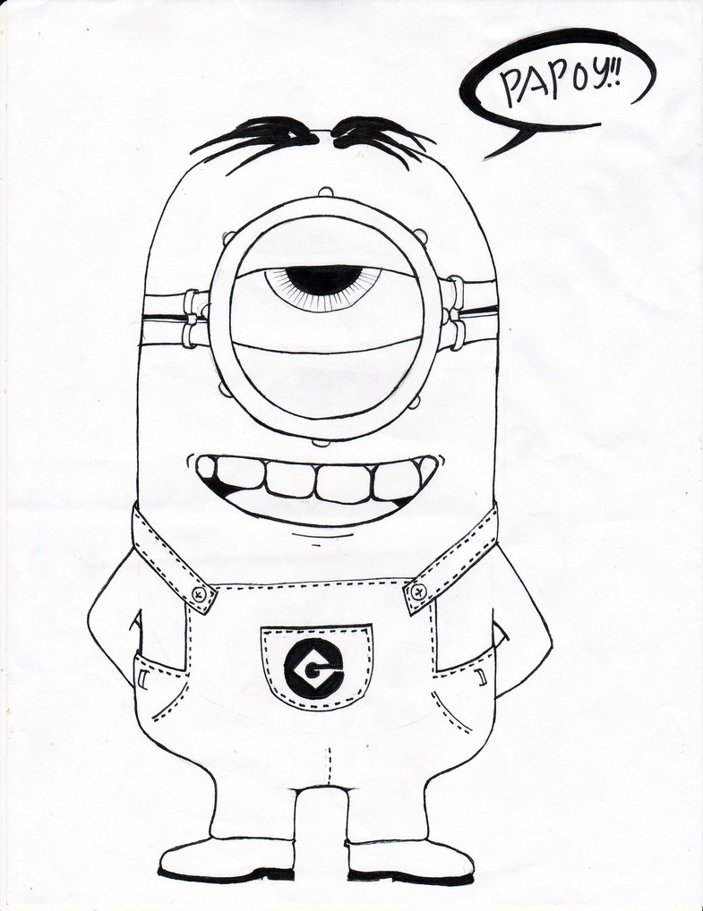 785x1018 Despicable Me Drawing Despicable Me Career Day