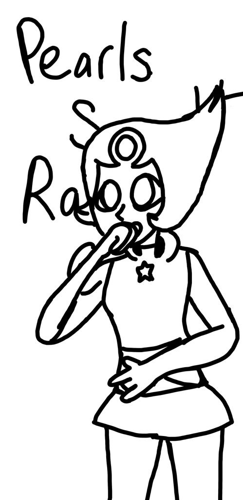 499x1024 Pearls Secret Rap Career Drawing Steven Universe Amino