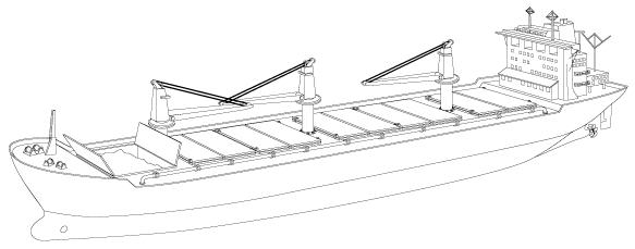 Cargo Ship Drawing at GetDrawings | Free download