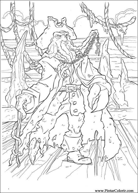 567x794 Drawings To Paint Amp Colour Pirates Of The Caribbean