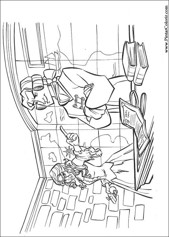 567x794 Drawings To Paint Amp Colour Pirates Of The Caribbean