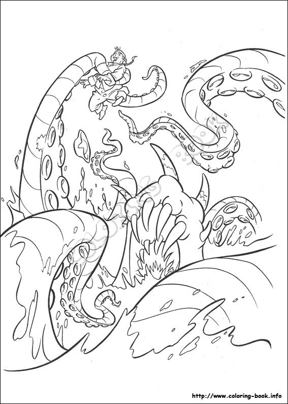 567x794 Of The Caribbean Coloring Picture