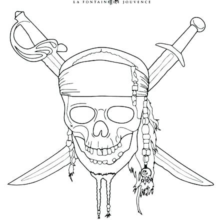 440x440 Cool Pirates Of The Caribbean Coloring Pages New Page Ideas