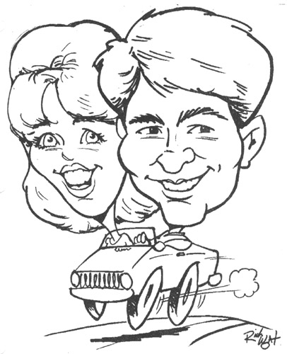 406x500 Maryland Caricature Artist
