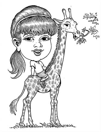 336x438 Party Caricatures By Michael Beickel