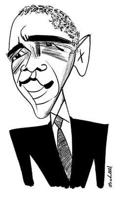 236x400 Barack Obama Portrait Illustration Personal Illustrations