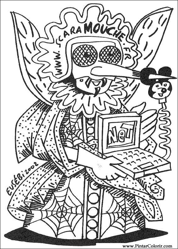 567x794 Drawings To Paint Amp Colour Carnival